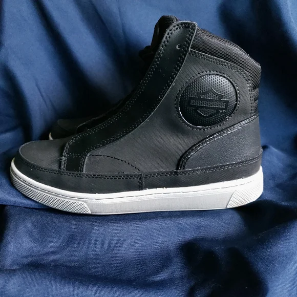 Harley-Davidson Men's Vardon Waterproof Black Riding Shoe - Picture 2 of 7